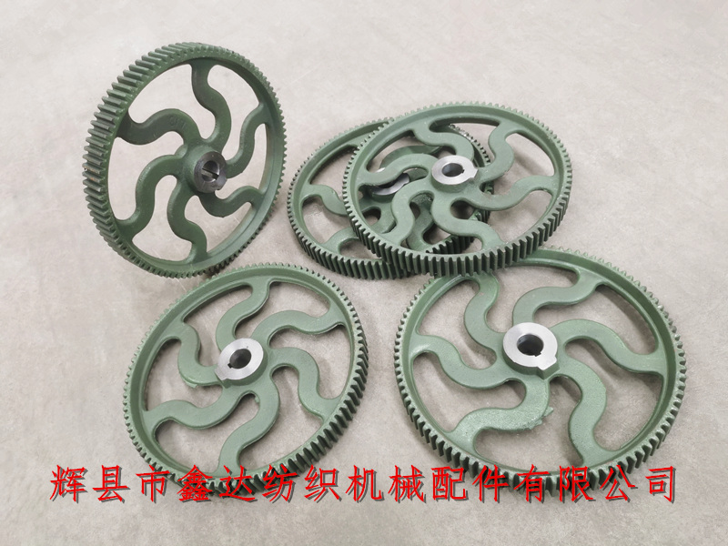 紡織鑄鐵件鑄齒齒輪L13 L13織布機(jī)配件刺毛輥齒輪